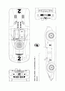 McLaren Oldsmobile blueprint