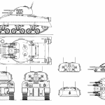 Skink anti-aircraft tank blueprint