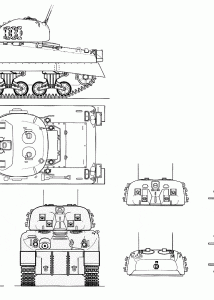 Skink anti-aircraft tank blueprint