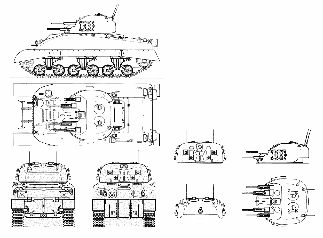 Skink anti-aircraft tank blueprint