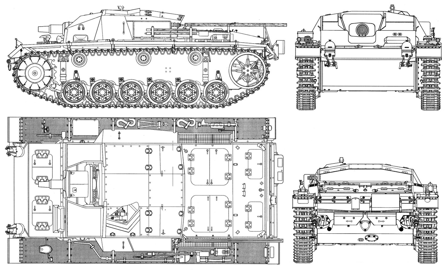 StuG III blueprint