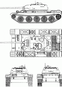 T-44 blueprint