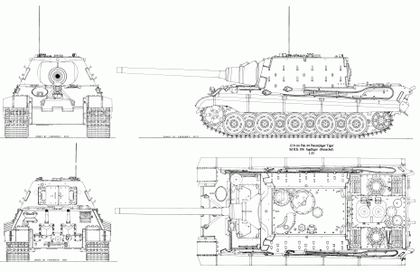 Jagdtiger blueprint