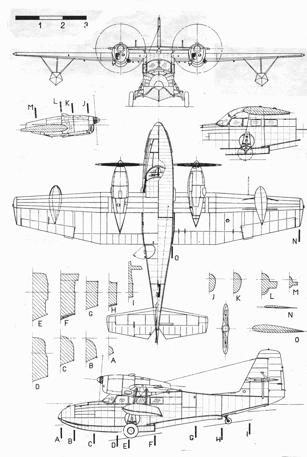G-44 Widgeon blueprint