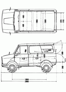 Suzuki Carry blueprint