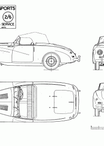 Sunbeam Alpine Sports blueprint