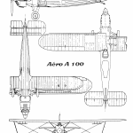 Aero A.100 blueprint