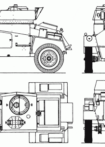 Guy Armoured Car blueprint