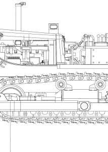 Bulldozer blueprint