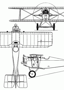 Aviatik (Berg) D.I blueprint