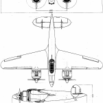 Breda Ba.88 Lince blueprint
