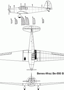 Be-550 Bibi blueprint