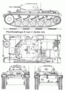 Panzer II blueprint