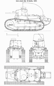 Fiat 3000 blueprint