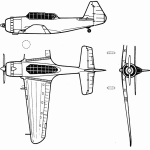 I.Ae. 22 DL blueprint