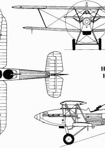 Hawker Hind blueprint