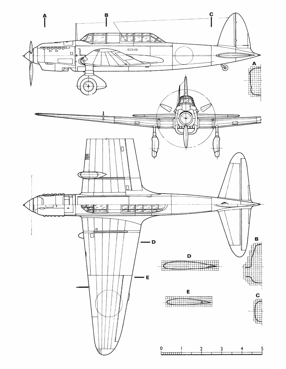 Ki-32 blueprint