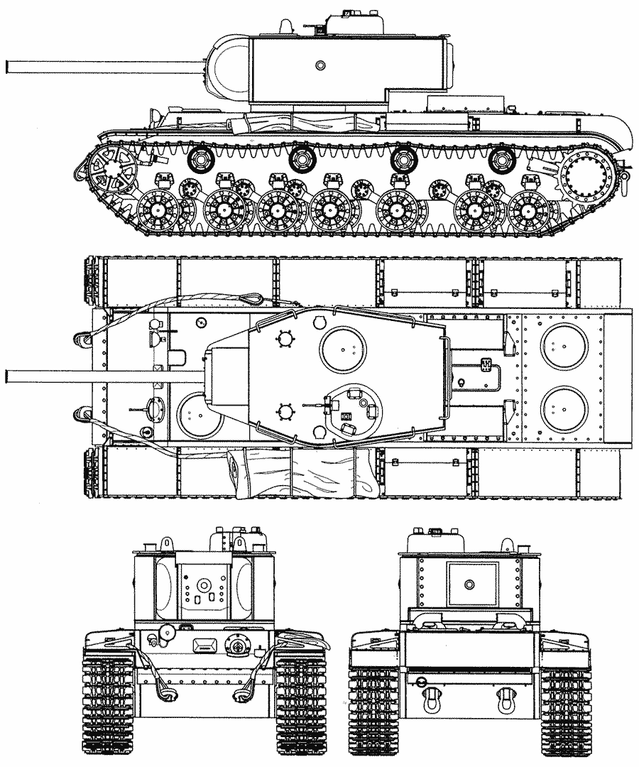KV-220 blueprint