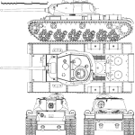 KV-85 blueprint