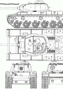 KV-85 blueprint