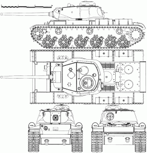 KV-85 blueprint