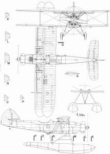 Letov Š-28 blueprint