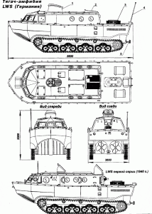 Landwasserschlepper blueprint