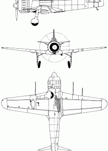 Bloch MB.152 blueprint