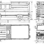Mercedes-Benz T2 blueprint