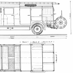 Mercedes-Benz Feuerwehrfahrzeug LF 3500 blueprint