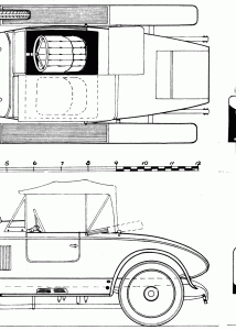 MG Super Sports blueprints