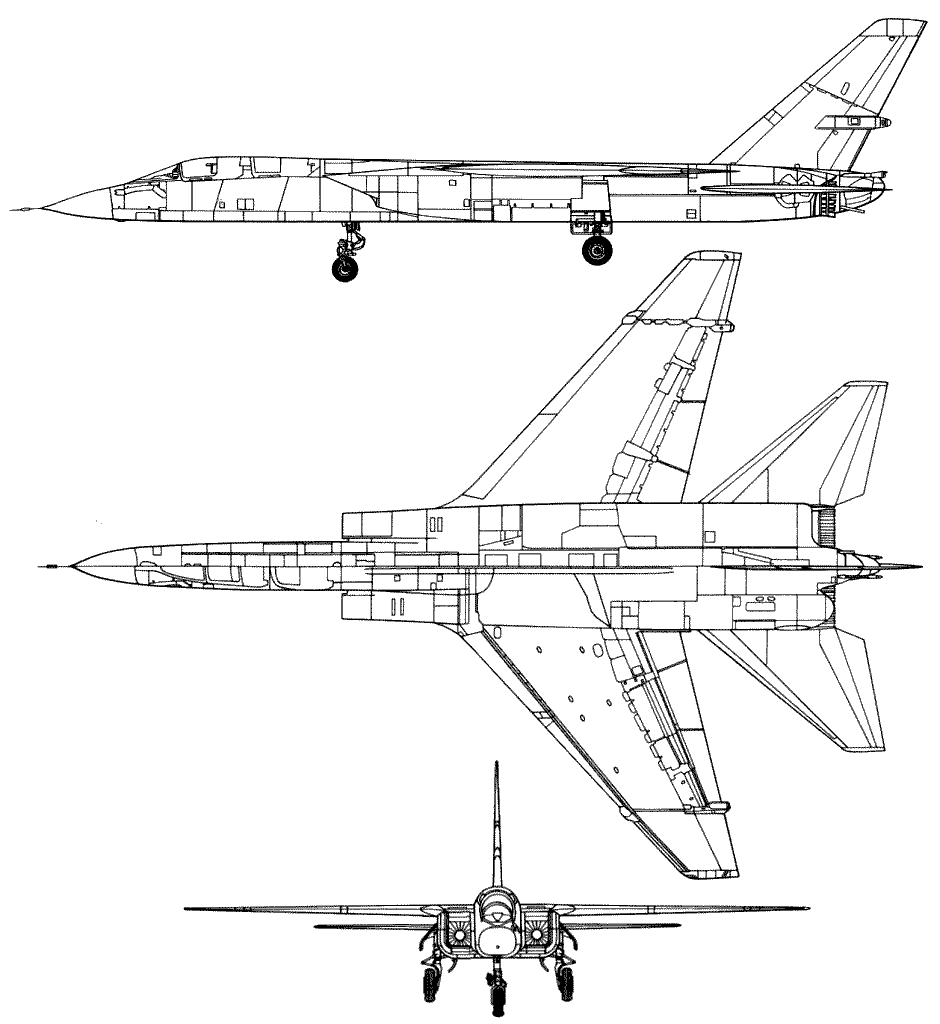 A-5 Vigilante blueprint