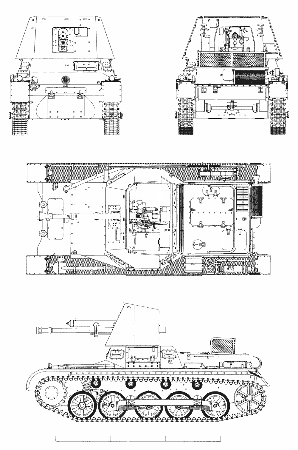 Panzerjäger I blueprint
