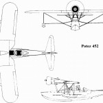 Potez 452 blueprint