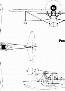 Potez 452 blueprint