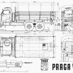 Praga V3S blueprint