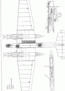 Tupolev ANT-7 blueprint