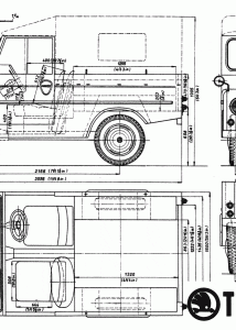 Skoda Trekka blueprint