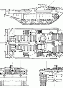 Stridsvagn 103 blueprint