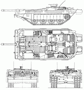 Stridsvagn 103 blueprint