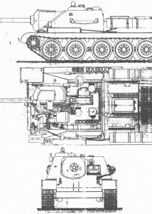 SU-85 blueprint