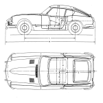 Triumph GT6 blueprint