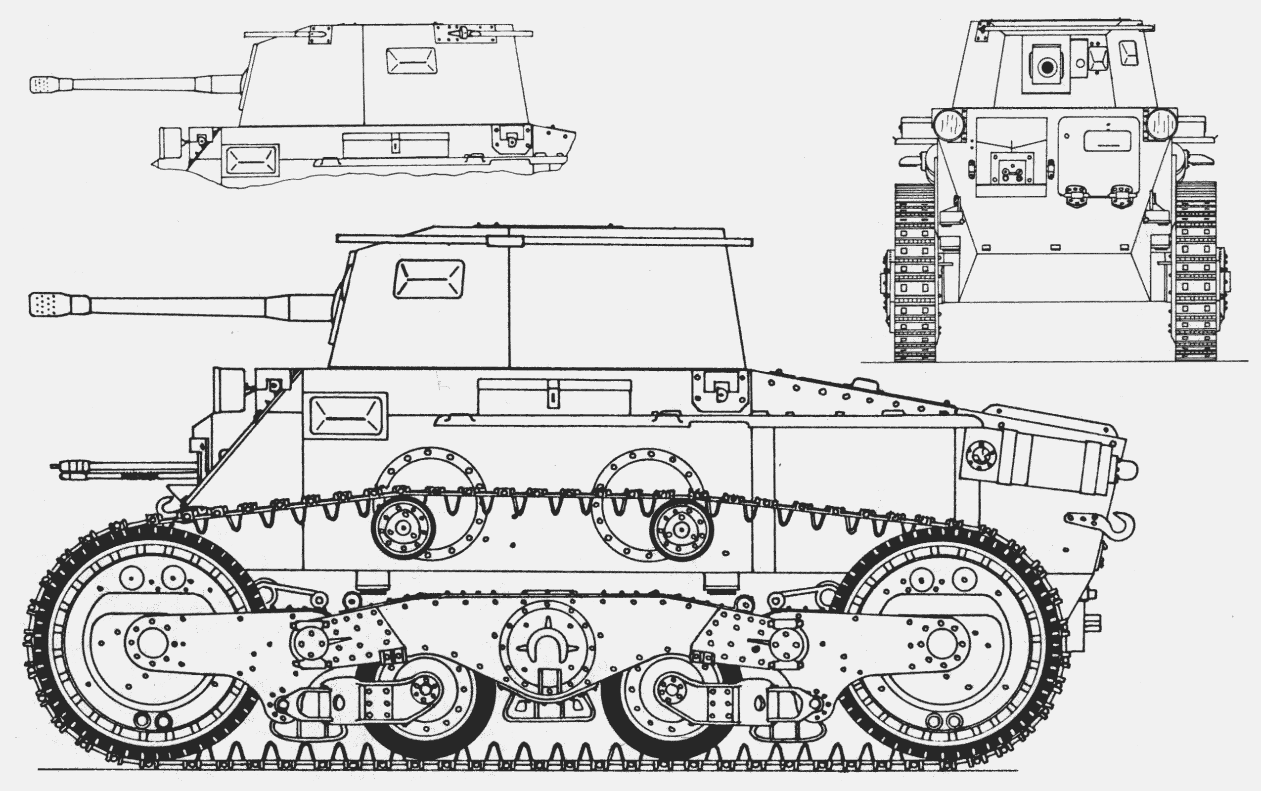 Light Tank V4 blueprint