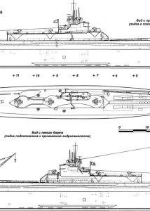 I-400-class submarine blueprint