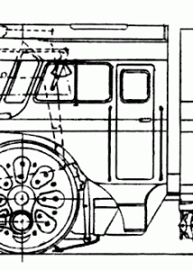 5AT Steam Locomotive blueprint