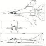 MiG-25 blueprint