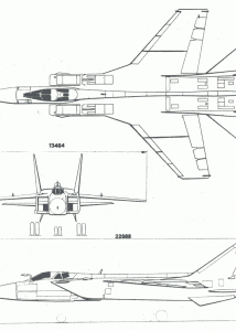 MiG-25 blueprint