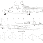 CM.170 Magister blueprint