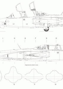 CM.170 Magister blueprint