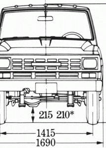 Nissan Patrol blueprint